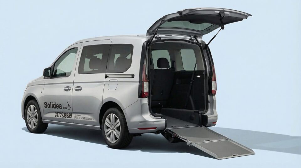 Volkswagen Caddy Solidea Romans Trasporto Disabili